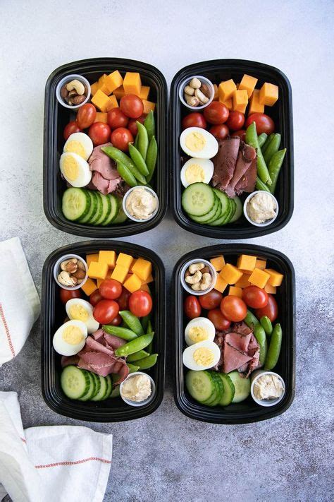 Make Ahead Deli Style Protein Box with @jennieorecipes | Bistro box ...