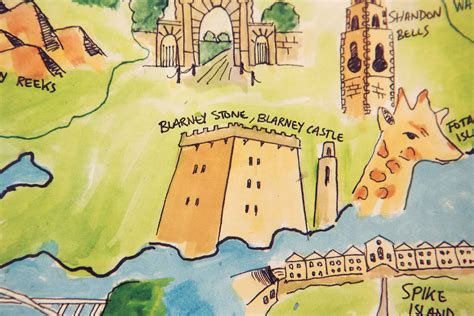 Blarney Castle Ireland Map