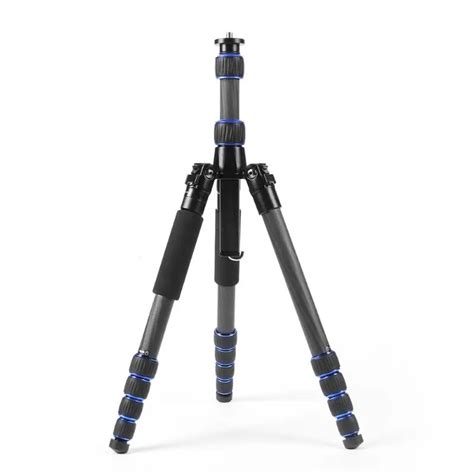 Professional Portable Carbon Fiber Camera Tripod 5 Section Foldable ...