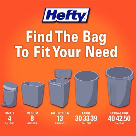 Hefty Ultra Strong 13-Gallon Kitchen Drawstring Trash Bags, Fabuloso Scent 130 | eBay