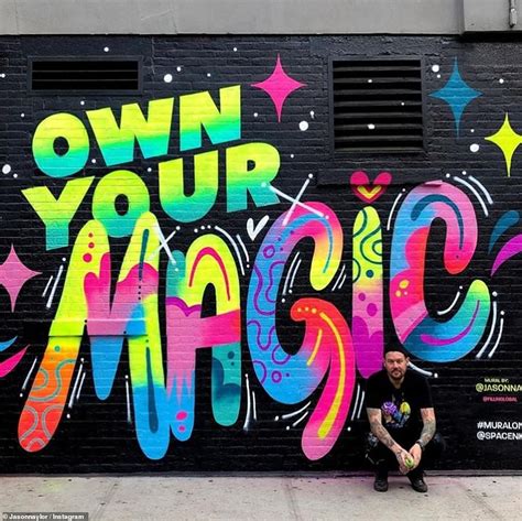 Spray paint artist Jason Naylor's colorful murals bring hope | Murals street art, Graffiti wall ...