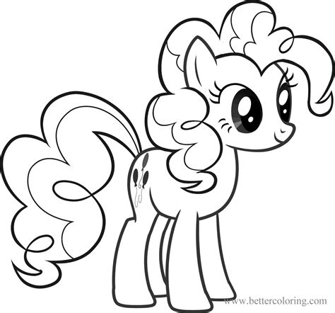 Draw So Cute MLP Coloring Pages - Free Printable Coloring Pages