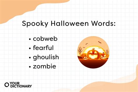 Spooky Halloween Words | YourDictionary