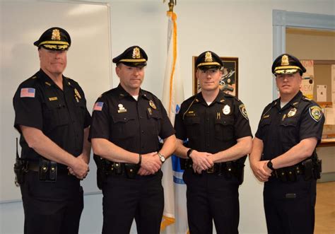 Burlington Police Department Announces Promotion of Capt. Daniel Hanafin and Lt. Matthew Leary