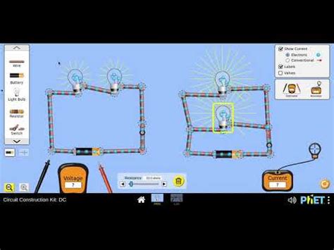 DC Circuit Construction Virtual Lab| [18 Mar 2021] - Simulation Chat - ChatShaala