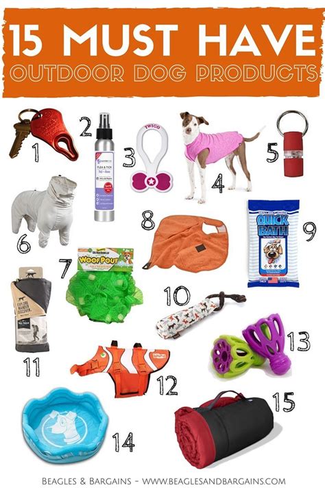 15 Must Have Outdoor Dog Products | Dog supplies list, Outdoor dog, Dog ...