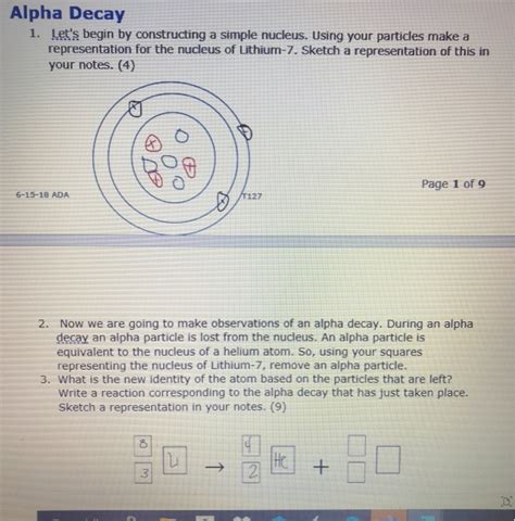 Solved Positron Emission 7. Using the appropriate number of | Chegg.com