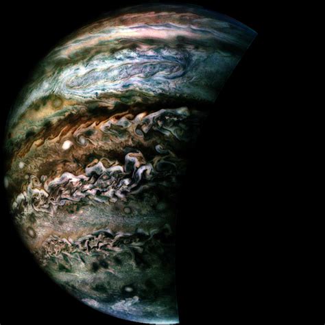 Jupiter captured in all its glory by NASA’s Juno spacecraft and the ...