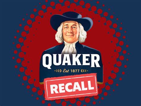 Quaker Oats Recalls More Products Due to Potential Salmonella Contamination