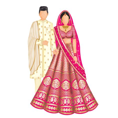 Indian Wedding Couple, Indianwedding, Indiancouple, Indianbrideandgroom PNG Transparent Clipart ...