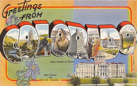 Pin on Postcards - Colorado | Vintage postcards travel, Vintage ...