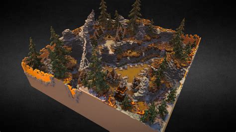 Minecraft - Angeron PvP map - 3D model by MrAniman2 [2d9b8e9] - Sketchfab