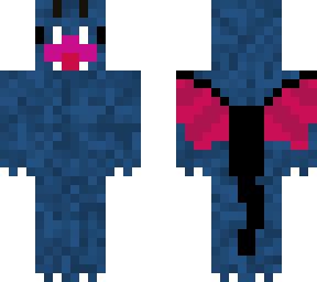 Blue Dragon With Wings and Tail | Minecraft Skin