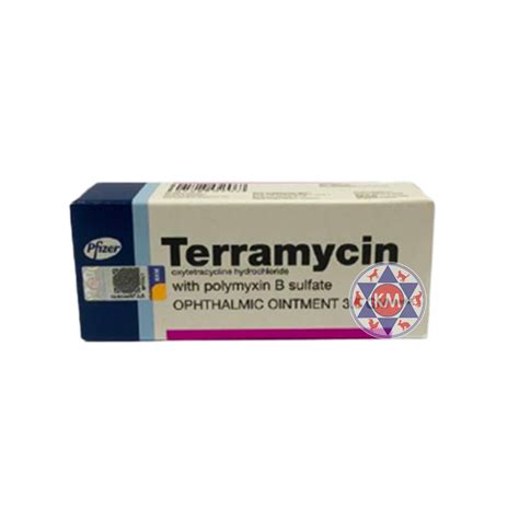 Terramycin Eye Ointment - 3.5gm - KM Vet Pharm Sdn Bhd