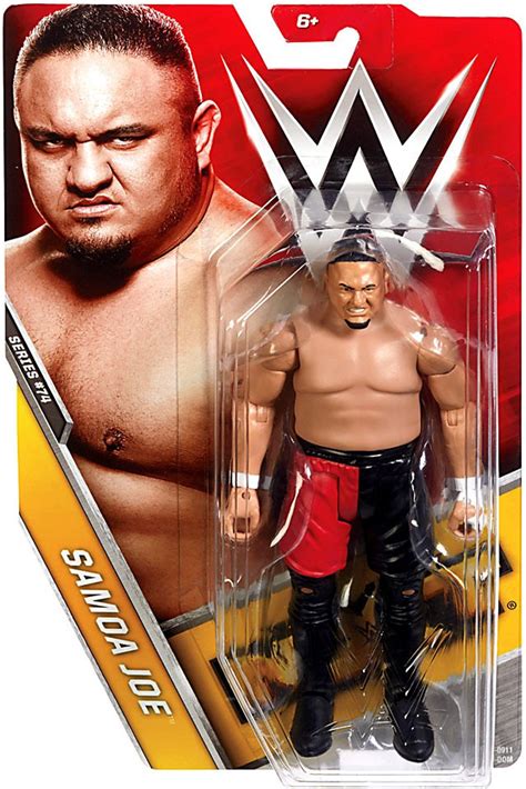 WWE Wrestling Series 74 Samoa Joe 7 Action Figure Mattel Toys - ToyWiz