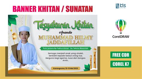 Download Desain Banner Khitanan Cdr Dietitian Continuing - IMAGESEE