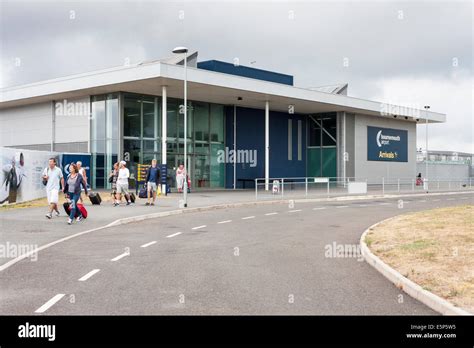 Bournemouth Airport arrivals terminal Stock Photo: 72402321 - Alamy