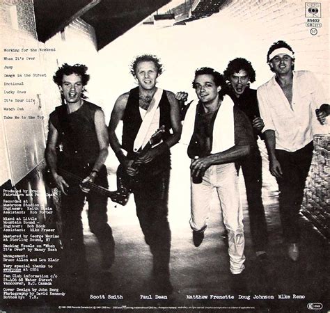 LOVERBOY Get Lucky Hard Rock Album Cover Gallery & 12" Vinyl LP ...