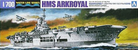 The Ship Model Forum • View topic - Aoshima 1/700 HMS Ark Royal (Plastic kit) NEW