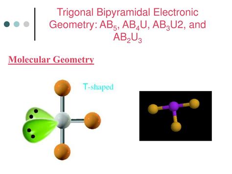 Trigonal Bipyramidal T Shaped