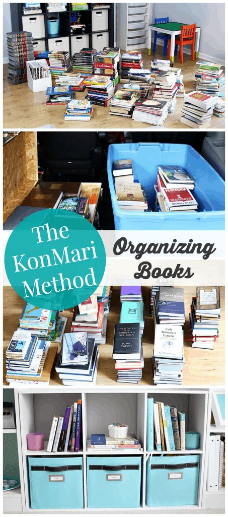 Organizing Books with the KonMari Method + FREE Checklist