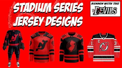 NJ Devils Stadium Series Jersey Designs - YouTube