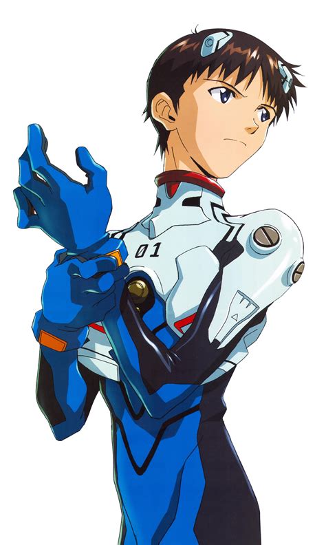 Shinji Ikari Render by justrainbowf on DeviantArt