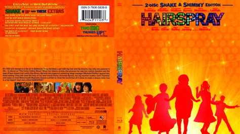 Hairspray - Movie Blu-Ray Scanned Covers - Hairspray 0001 :: DVD Covers