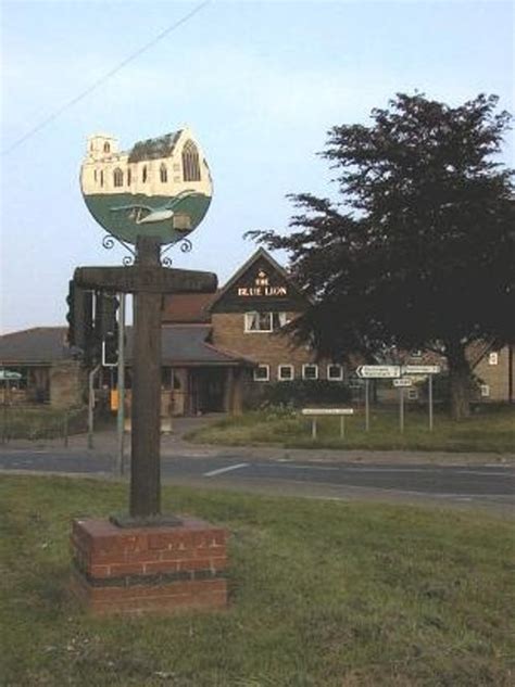 "Fen Ditton village sign. Fen Ditton, Cambridgeshire" by Ian Harvey at PicturesofEngland.com