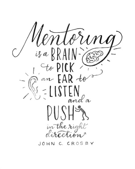 8x10 Digital Download Mentoring Quote Crosby by hayleyrude | Mentor quotes, Mentor appreciation ...