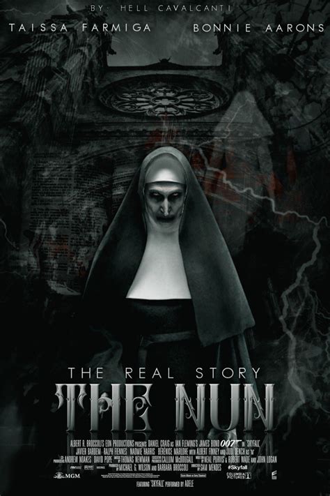 The Nun || Poster | The conjuring, Horror movie posters, Bérénice marlohe