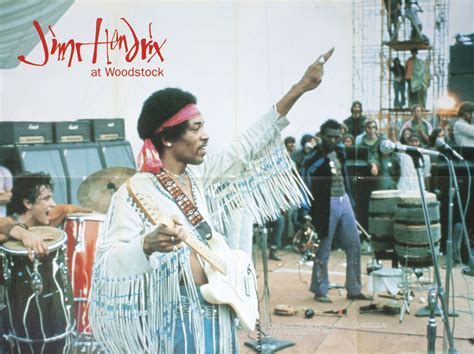 Jimi Hendrix at Woodstock 1993 British Quad Poster - Posteritati Movie ...