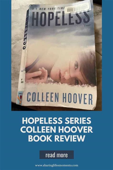 Hopeless Series Colleen Hoover - Sharing Life's Moments