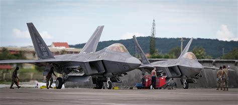 Hawaii F-22s arrive on Guam for Pacific Iron 21 > Pacific Air Forces > Article Display