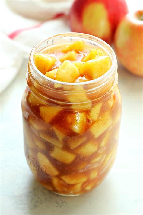 Best Apple Pie Filling - Crunchy Creamy Sweet