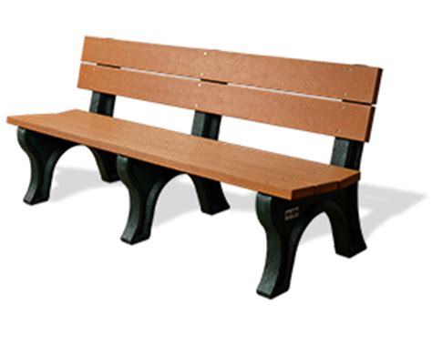 Plastic Outdoor Benches | Recycled Plastic | Personalized Park Benches ...