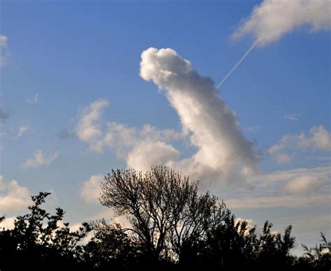 Bizarre shaped clouds - Daily Star