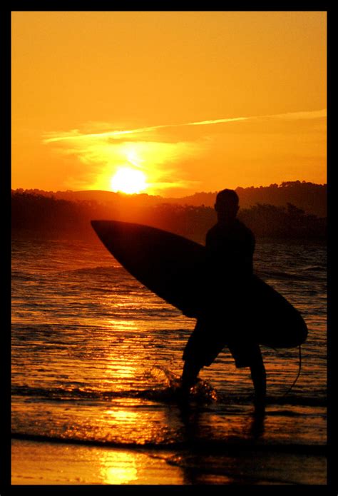 Sunset surfer silhouette 1 by wildplaces on DeviantArt