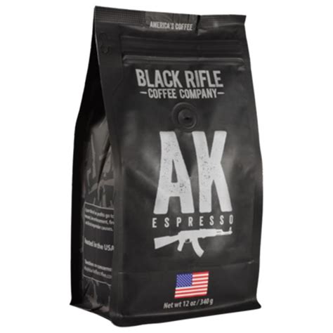 Bullseye North | Black Rifle Coffee Company AK-47 Espresso Blend, 12 oz Bag