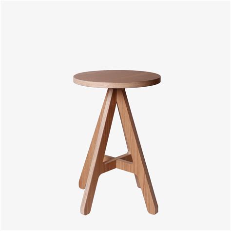 Modern Wood Stool | A Stool | British Design ByALEX