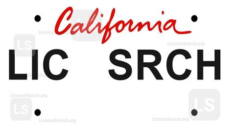 California License Plate Lookup | License Lookup