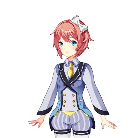 My first DDLC sprite edit : r/DDLC