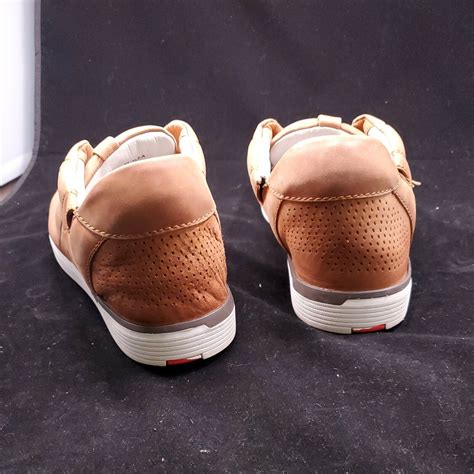 Men's Kizik New York Brown Leather Shoe Comfort Sole … - Gem