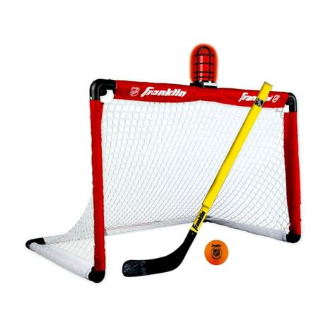 Franklin Sports Mini Hockey Goal Set - NHL Light Up Knee Hockey Goal ...