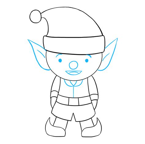 How To Draw A Christmas Elf Face - Christmas Decorations