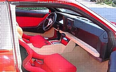 molds for Ferrari Koenig competition interior kit