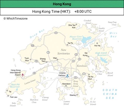 Hong Kong Time Zone - WhichTimezone