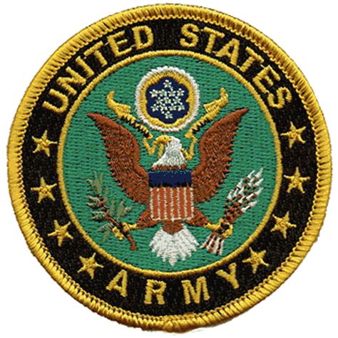 United States Army Seal - Embroidered Iron On Patch at Sticker Shoppe