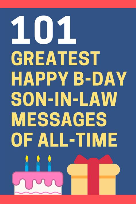 101 Best Happy Birthday Son-in-Law Messages and Quotes ...