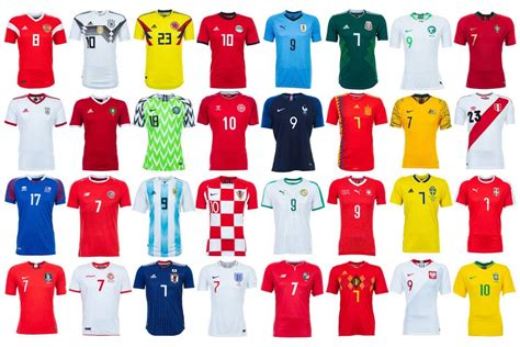 Las 5 peores camisetas de la Copa Mundial Rusia 2018 - La Opinión